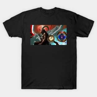 Baphomet Painting is Surrealist Style - T-Shirt